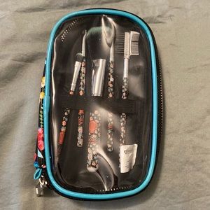 NEW Loungefly Disney Ariel Makeup Brushes Travel